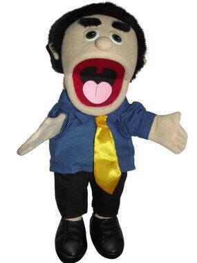 2018 Silly Puppets George Glove Hand Puppet 14 Inch Dad Businessman